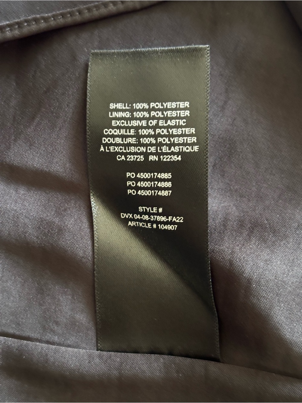 Aritzia Wilfred Black Satin Midi Dress Size 2 - Picture 9 of 14